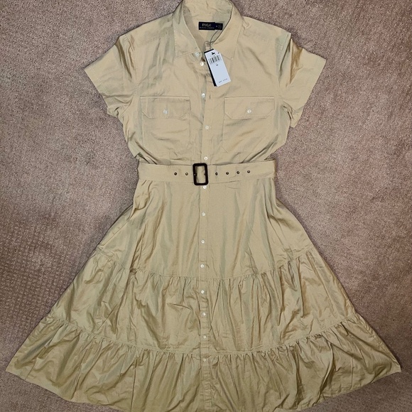 Polo Ralph Lauren Midi Dress, size 10 - Picture 1 of 4